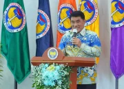 Gubernur Sulawesi Utara, Mayjen TNI (Purn) Yulius Selvanus, SE, saat memberikan sambutan pada peresmian Fakultas Kedokteran UNIMA di Tondano, Kamis (11/6/2026). Peresmian ini menandai tonggak sejarah baru bagi dunia pendidikan tinggi di Sulut. (Foto: Dok. Istimewa)
