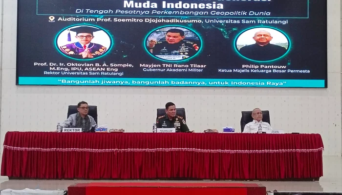 Kuliah Umum Gubernur Akmil di Unsrat, Prof Berty Sompie Komitmen Siapkan Mahasiswa Hadapi Tantangan Global