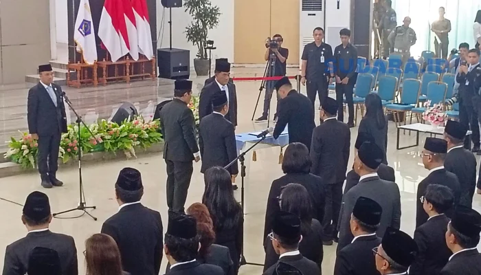 Lantik 134 Pejabat Pemprov Sulut, Gubernur Yulius Tegaskan Peran Strategis Eselon III-IV