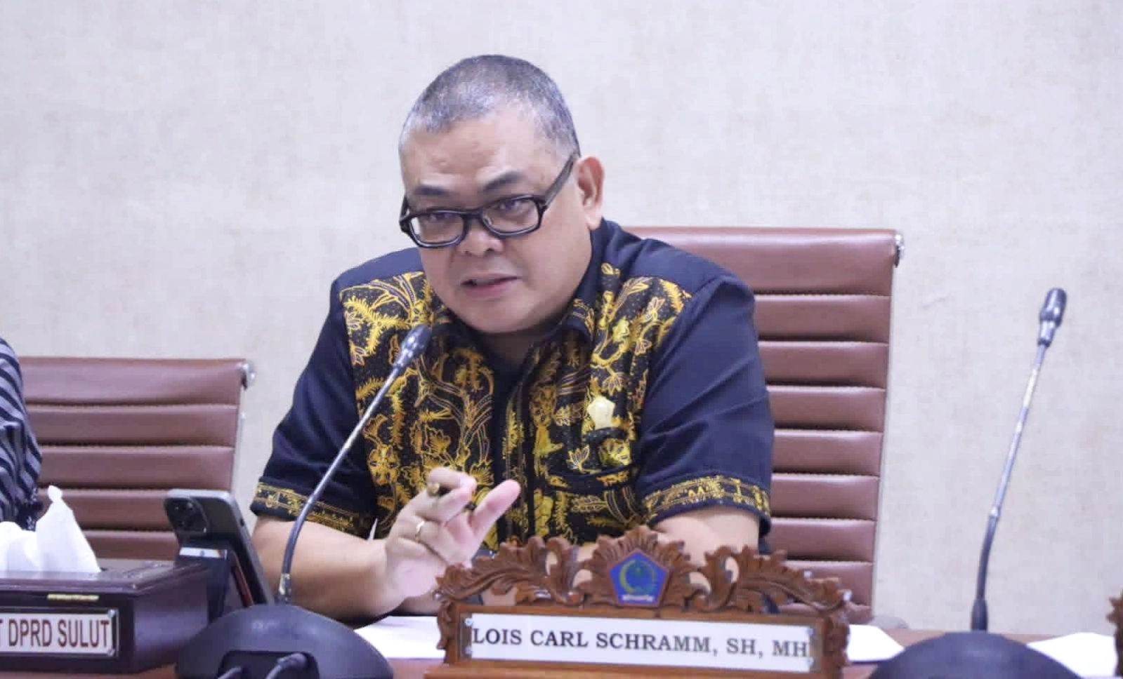 Wakil Ketua Komisi IV DPRD Sulut, Louis Carl Scchramm SH MH. (Foto: Istimewa)