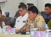 Gubernur Yulius Selvanus memperjuangkan keadilan bagi warga dan kepastian investasi dalam Rapat Dengar Pendapat bersama DPD RI, Rabu (17/6/2026). (Foto: Istimewa)