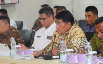 Gubernur Yulius Selvanus memperjuangkan keadilan bagi warga dan kepastian investasi dalam Rapat Dengar Pendapat bersama DPD RI, Rabu (17/6/2026). (Foto: Istimewa)