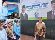 Walikota Bitung, Hengky Honandar SE saat menghadiri PENAS XVII tahun 2026 di Gorontalo, yang dibuka oleh Wakil Presiden Gibran Rakabuming Raka. (Foto: Istimewa/Dok.SUDARA.ID)