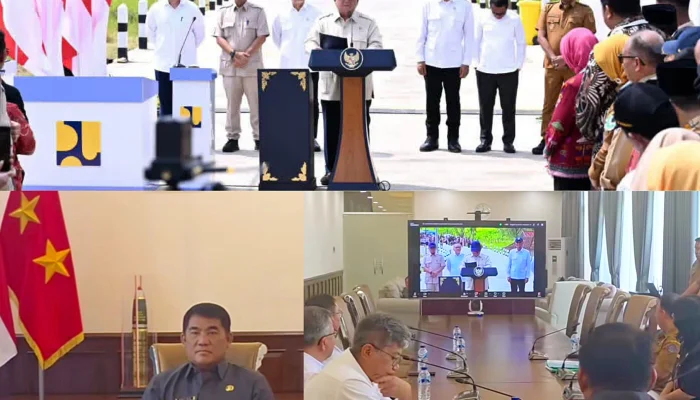 Presiden Prabowo Resmikan 1.151 KM Jalan Daerah, Gubernur Yulius Siap Sinkronkan Inpres di Sulut