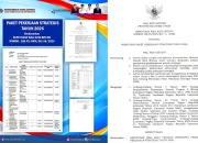 Dokumen SK Walikota dan infografis Diskominfo Kota Bitung mengenai anggaran paket strategis Pemkot Bitung tahun 2026 yang dapat diakses langsung oleh masyarakat. (Foto: Istimewa)