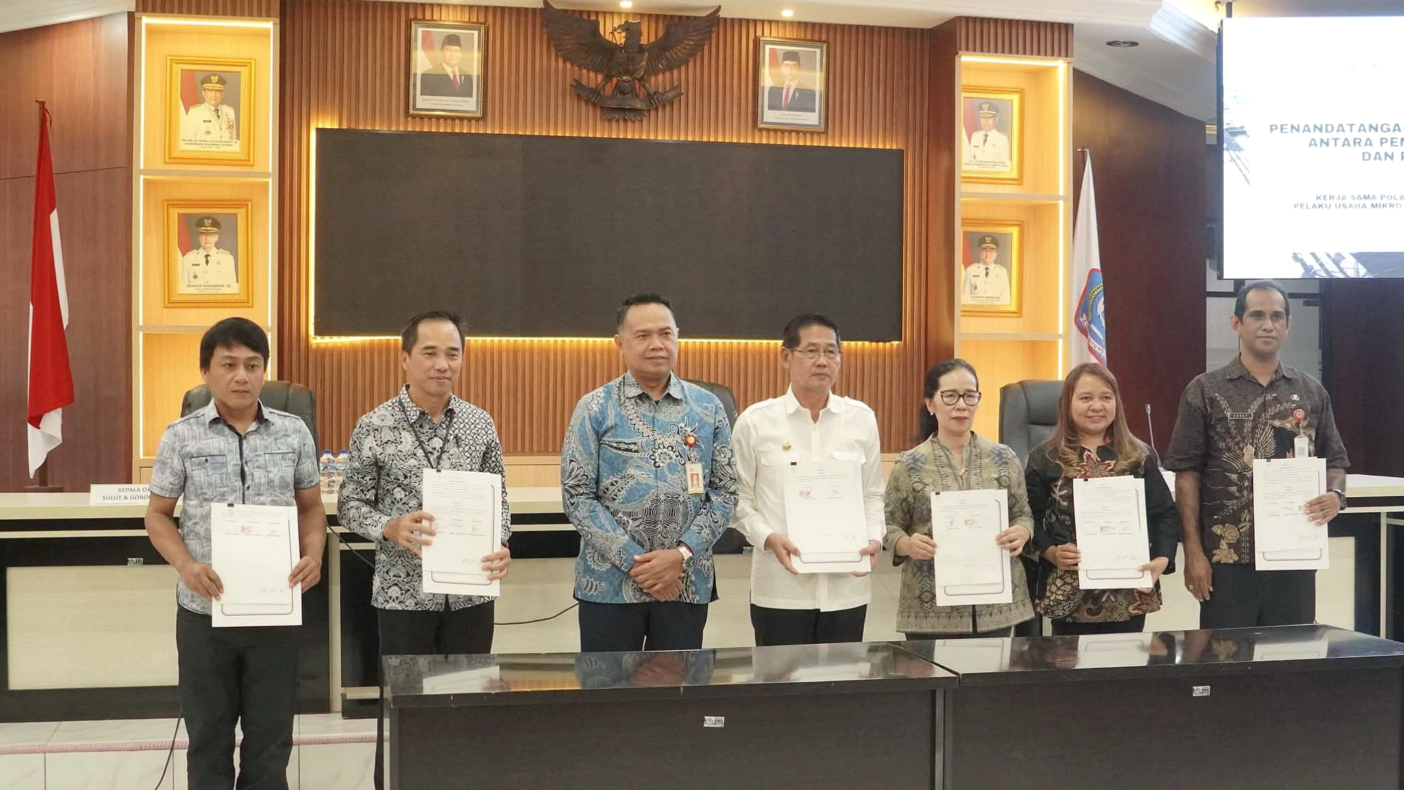 Sinergi Pemkot Bitung, OJK, dan Bank SulutGo dalam memperluas dan mempermudah akses modal bagi nelayan serta UMKM perikanan Kota Bitung, Jumat (26/6/2026). (Foto: Istimewa)