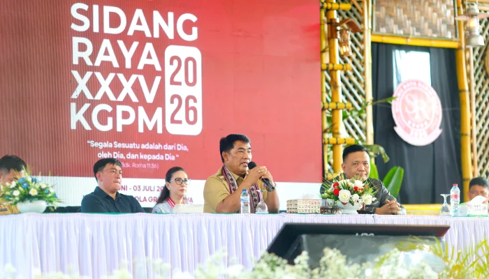 Hadiri Sidang Raya KGPM, Gubernur Yulius Ajak Gereja Bersinergi Bangun Sulut Hadapi Polikrisis Global