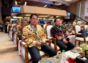 Walikota Bitung Hengky Honandar, S.E., di tengah gelaran Rakernas APEKSI XVIII di Medan, Rabu (1/7/2026). (Foto: Istimewa)