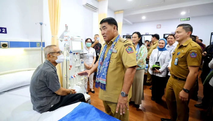 Pangkas Antrean Pasien Cuci Darah, Gubernur Yulius Hadirkan Layanan Hemodialisis di RSMN Bitung
