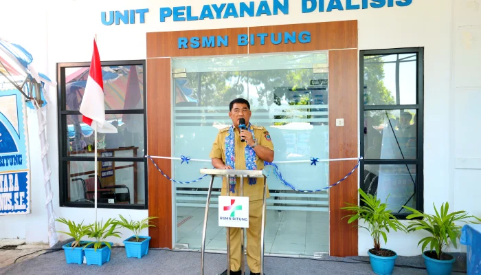 Urai Antrean Pasien Cuci Darah, Gubernur Yulius Hadirkan Layanan Hemodialisis di RSMN Bitung