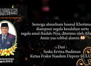 Ucapan turut belasungkawa Fraksi NasDem Sulut. (Foto: Istimewa)