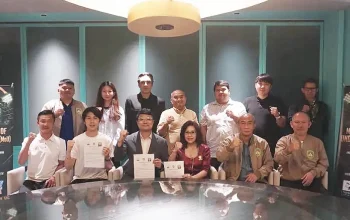 Pengurus Pusat PERTINA resmi menjalin kolaborasi strategis dengan Yong In University dan Chinese Culture University di Jakarta, Kamis (16/7/2026). Kemitraan global ini dibidik untuk mendongkrak performa dan mentalitas juara atlet tinju nasional. (Foto: Istimewa)