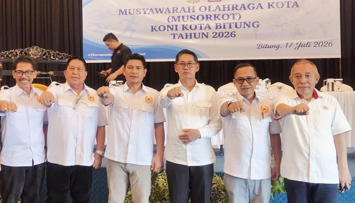 Ketua KONI Bitung Terpilih Hengky Honandar Siap Harmonisasi Cabor dan Genjot Prestasi Atlet