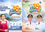 Anggota DPRD Sulut Fraksi Partai Demokrat, Angelia Regina Wenas, SE, memberikan apresiasi dan ucapan selamat pada peringatan HUT ke-18 Kabupaten Bolaang Mongondow Timur, Selasa (21/7/2026). (Foto: Istimewa)