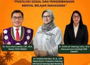 Dr. Rosleny Marliani, M.Si., CPP saat memaparkan materi resiliensi dan etika komunikasi dalam Kuliah Umum Jurusan Sosiologi di Aula Dekanat FISIP Unsrat, Manado. (Foto: Istimewa)