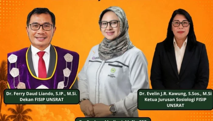 Cegah Stres Akademik, FISIP Unsrat Bedah Resiliensi dan Etika Komunikasi Bersama Pakar UIN Bandung