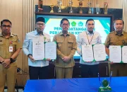 Sinergi Pemkot Bitung, PA, Kemenag, dan Disdukcapil Bitung dalam penandatanganan kerja sama Pelayanan Sidang Isbat/Pengesahan Nikah Terpadu demi kepastian hukum warga. (Foto: Istimewa)