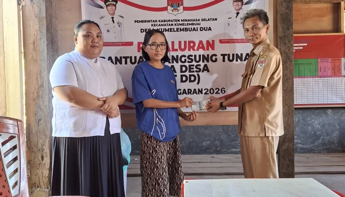 3 KPM Kumelembuai Dua Terima BLT DD Tahap I Tahun 2026