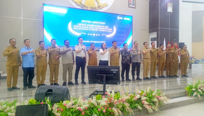 Entry Meeting Ombudsman 2026, Gubernur Yulius Komitmen Layanan Publik Sulut Bebas Maladministrasi