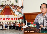Plt. Rektor Universitas Sam Ratulangi (Unsrat), Prof. Dr. Ir. Jamaludin Jompa, M.Sc., memimpin Rapat Pimpinan (Rapim) Unsrat untuk pertama kalinya usai resmi menjabat per Rabu (5/8/2026). (Foto: Istimewa)