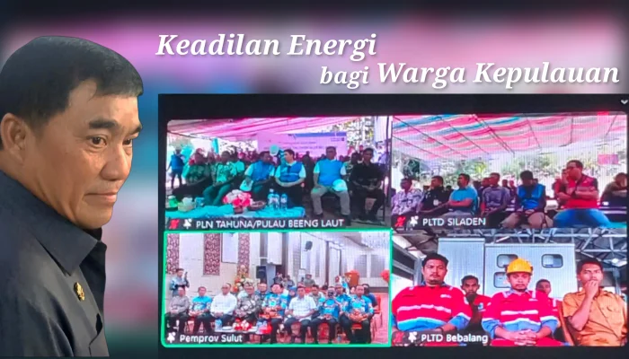 Tiga Pulau Nikmati Listrik 24 Jam, Gubernur Yulius: Wujud Pembangunan Inklusif dan Keadilan Energi di Sulut