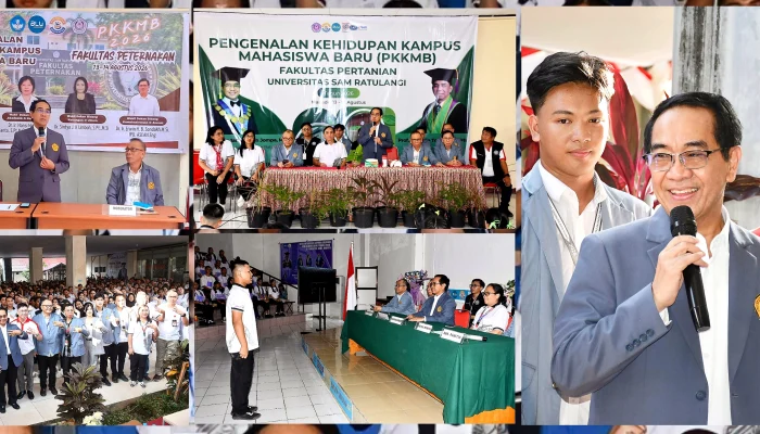 Road Show PKKMB 2026, Plt. Rektor Unsrat Prof. Jamaluddin Jompa Bakar Semangat Belajar Maba