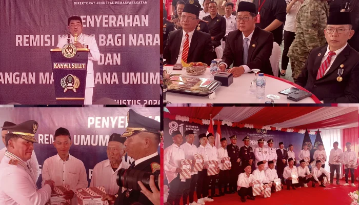 Hadiri Remisi HUT ke-81 RI, Walikota Hengky Terima Arahan Gubernur Yulius Soal Reintegrasi Mantan Narapidana