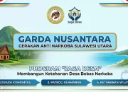 Garda Nusantara - Gerakan Anti Narkoba Sulawesi Utara. (Foto: SUDARA.ID)