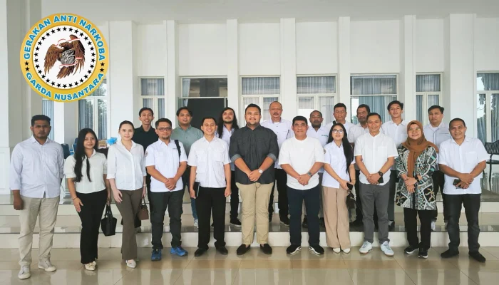 Standius Bara Prima Dukung Gerakan Anti Narkoba Garda Nusantara Sulut