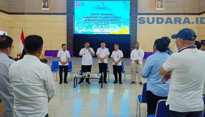 Bicara Blak-Blakan Saat Coffee Morning Bersama Wartawan, Ini Catatan Penting Gubernur Yulius