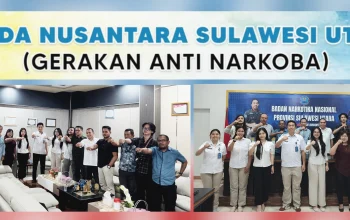 Jajaran pengurus Garda Nusantara Sulut bertatap muka dengan pihak Dinas Pendidikan dan BNN Sulut untuk menyinergikan Program Sejuta Relawan Anti Narkoba. (Foto: GN-Sulut)