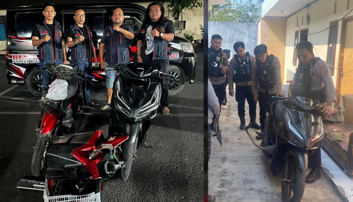 Gaspol! Tim URC dan Pantera Polres Bitung Gulung 3 Remaja Pelaku Curanmor