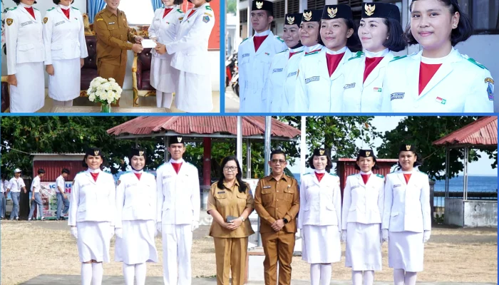 Siswa Paskibraka SMAN 1 Amurang Terima Reward, Kepsek Swingly Liow: Teruslah Menginspirasi!