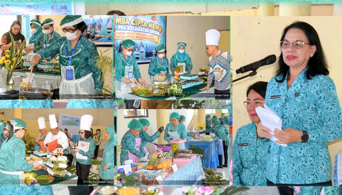TP PKK Bitung Gelar Lomba Masak Cipta Menu B2SA Berbasis Olahan Pangan Lokal
