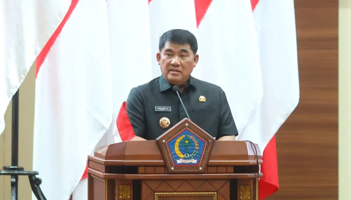 Gubernur Yulius Paparkan Ranperda APBD Perubahan 2026 di DPRD Sulut