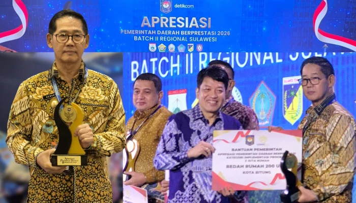 Terbaik III Program 3 Juta Rumah, Walikota Hengky Bawa 200 Kuota Bedah Rumah ke Bitung