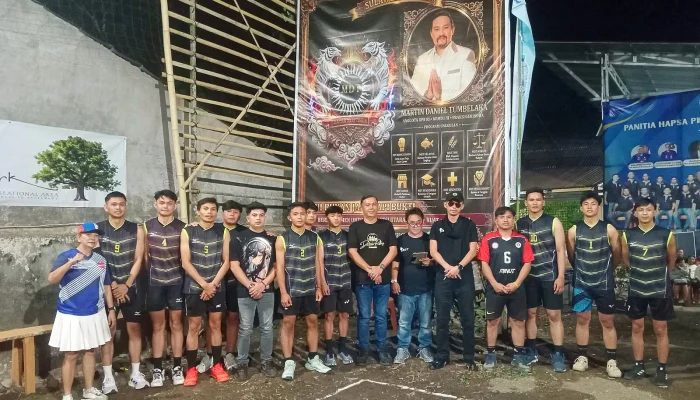 Turnamen Voli Sawangan Cup 2026: Ronald Sumual Tegaskan Komitmen MDT Pacu Prestasi Atlet Daerah