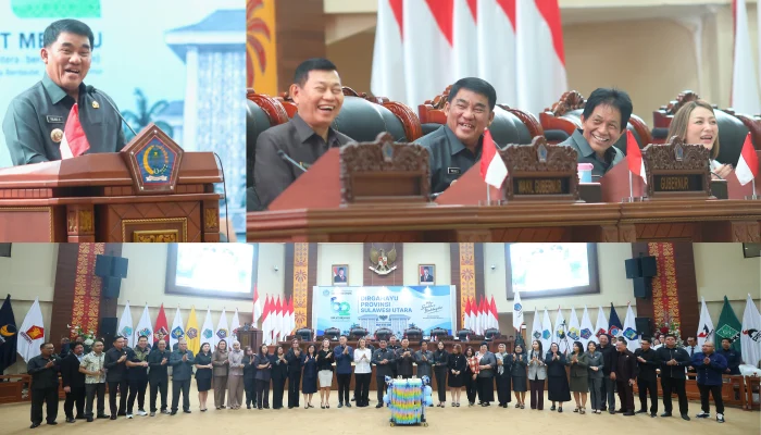 Gubernur Yulius Paparkan RAPBD Sulut 2027 di DPRD Sulut: 5 Fraksi Setujui Pembahasan Lanjutan