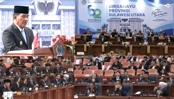 HUT ke-62 Sulut Melaju! DPRD-Pemprov Solid Akselerasi Pembangunan Demi Kesejahteraan Rakyat