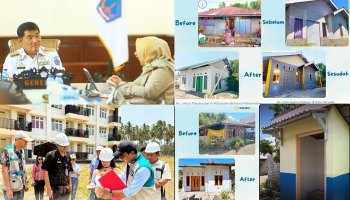 Program 10.800 Bedah Rumah Sulut Serap Ribuan Pekerja Lokal: Hunian Layak, Ekonomi Bergerak!