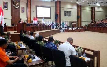 Rapat Paripurna tentang Ranperda Pemberdayaan Perempuan dan Perlindungan Anak (P3A). Inisiatif strategis lembaga legislatif tersebut disampaikan dalam Rapat Paripurna DPRD Sulut yang digelar di Ruang Rapat Paripurna DPRD Prov. Sulut, Senin (19/10/2026). (Foto: Istimewa)
