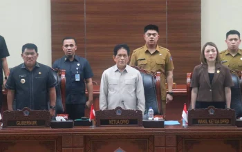 Rapat Paripurna DPRD Sulut. (Foto: Istimewa)
