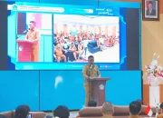 Sekprov Sulut Tahlis Gallang menegaskan pentingnya pemanfaatan teknologi digital untuk meningkatkan kompetensi ASN dalam Rakor Pengembangan Kompetensi ASN Tahun 2026. (Foto: Dok. Pemprov Sulut)